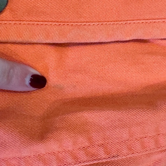 Pendleton Orange Women’s Button Down Jacket Size XL Western Fall Cotton - Picture 7 of 8